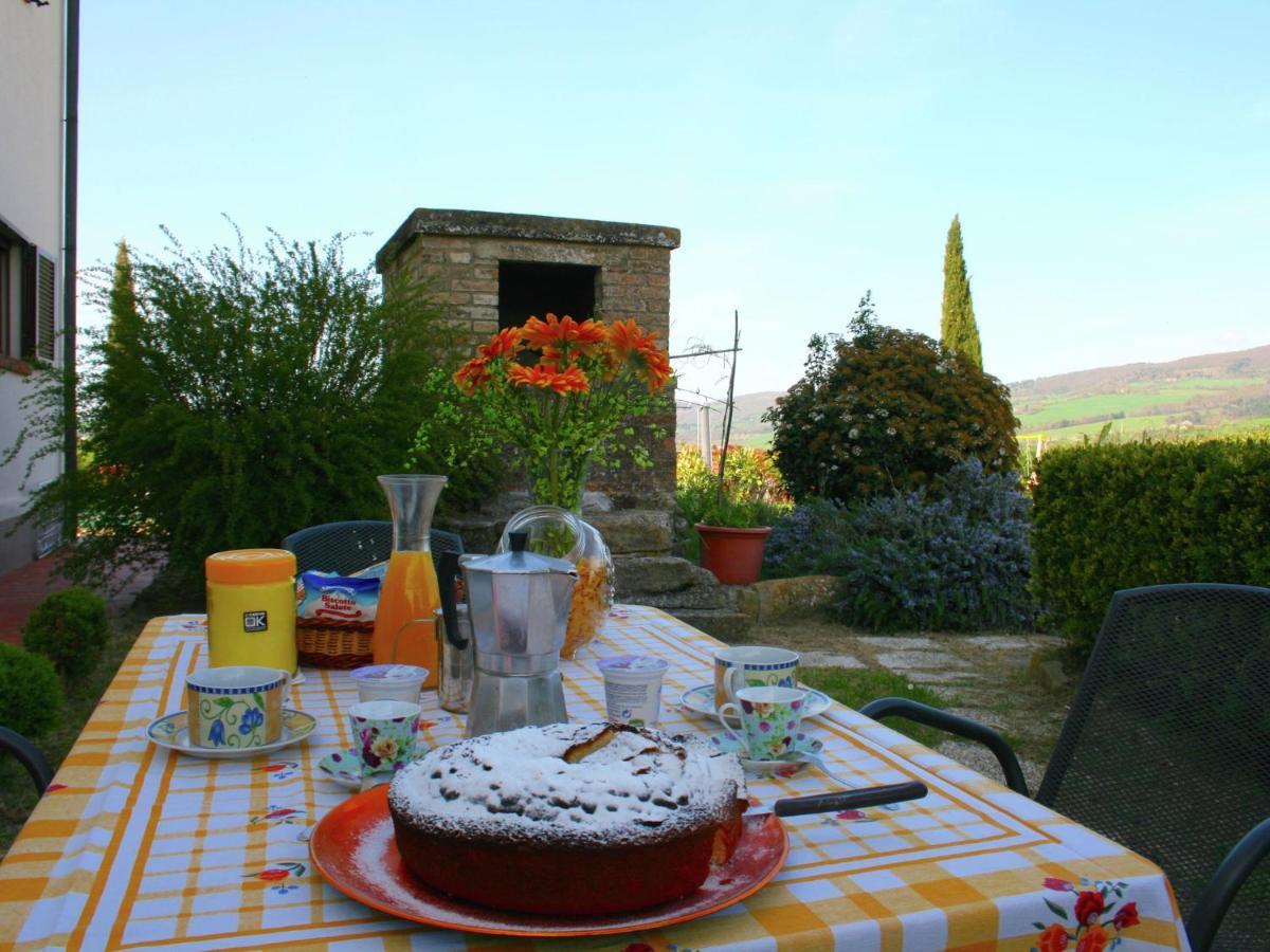 Spacious Farmhouse In Pienza With Swimming Pool Daire Contignano Dış mekan fotoğraf