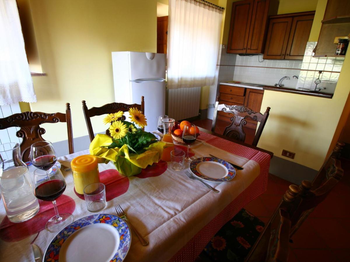Spacious Farmhouse In Pienza With Swimming Pool Daire Contignano Dış mekan fotoğraf